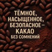 Алкализованное какао — вкус, технология и безопасность