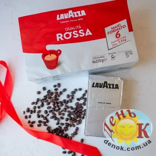 Кофе молотый Лавацца Росса Lavazza Qualita Rossa 250 г, Италия Кофе молотый Лавацца Росса Lavazza Qualita Rossa 250 г, Италия