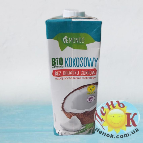 Кокосовый напиток Bio Organic Vemondo Кокосовый напиток Bio Organic Vemondo
