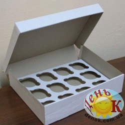 Коробки для капкейков на 12 штук