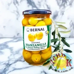 Зеленые оливки без косточки Bernal