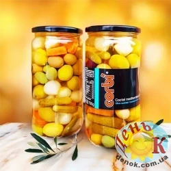 Оливковый коктейль Cobri с морковью