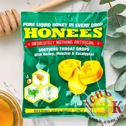 Лечебные Honees с ментолом и эвкалиптом