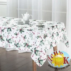 Водоотталкивающая скатерть Soho Viburnum 140х180