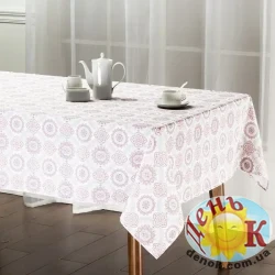 Водоотталкивающая скатерть Ornament Rozy 140х180