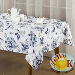 Водоотталкивающая скатерть Soho Classic Flowers 140х180