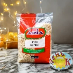 Бурый рис 400г Aria