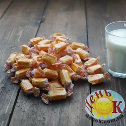 Молочные ириски 100г