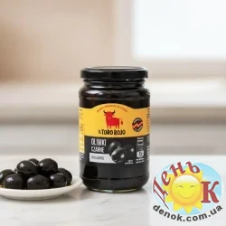 Оливки черные без косточек El Toro Rojo