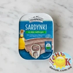 Сардины в масле Marinero