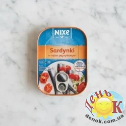 Сардины в паприковом соусе Nixe