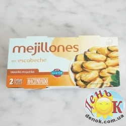 Мидии в масле и специях Hacendado Mejillones en