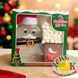 Подарочный набор Christmas Gift Box стакан Дед Мороз