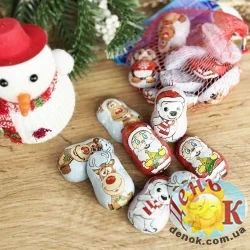 Сеточка новогодние мультяшки Only