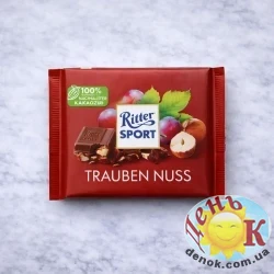 Шоколад Ritter Sport Trauben nuss