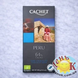 Шоколад CACHET Peru 64%