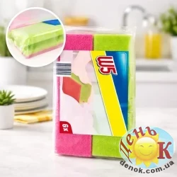 Губки для мытья посуды W5 6 шт