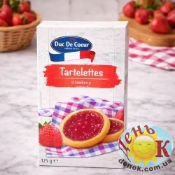 Французские тарталетки с клубникой