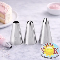 Насадки Wilton 3 шт (1М, 2D, 2А)
