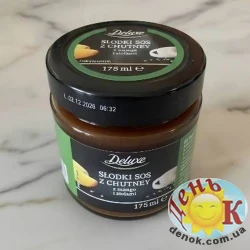 Сладкий соус Deluxe Chutney с манго и травами 175 мл Сладкий соус Deluxe Chutney с манго и травами 175 мл