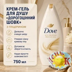 Гель для душа Dove Shower Gel Seta 750 мл