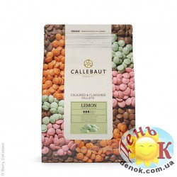 Шоколадные дропсы зеленые Callebaut 2,5 кг с доставкой по Украине