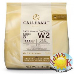 Белый шоколад Callebaut 2,5 кг с доставкой по Украине