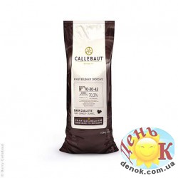 Черный шоколад для фонтанов Callebaut 10 кг с идеальной текучестью. Доставка по Украине.