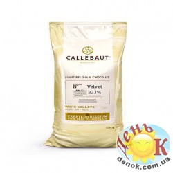 Белый шоколад Callebaut Velvet 10 кг 33,1% с доставкой по Украине