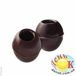 Шоколадные корпусы для трюфелей с черного шоколада Callebaut 126 шт с доставкой по Украине