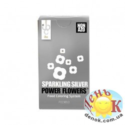 Краситель блестящий серебро Sparkle Silver Ibc 50 грамм с доставкой по Украине