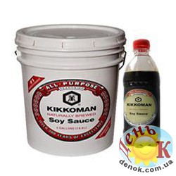 Соевый соус Kikkoman 0,5 л с доставкой по Украине