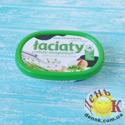 Крем чиз с зеленью и луком Laciaty 135 г, Польша купить в Киеве