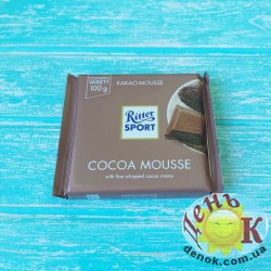 Шоколад Ritter Sport Cocoa Mousse 100г, Германия