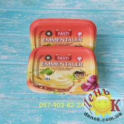 Сыр плавленный Fasti Emmentaler 150 грамм, Польша купить в Украине оптом и в розницу