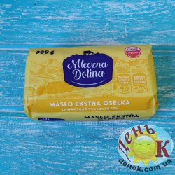 Масло сливочное Mleczna Dolina 82% 300 грамм, Польша купить в Украине