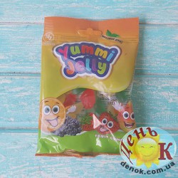 Желейные конфеты Фрукты Yummi Jelly 80г