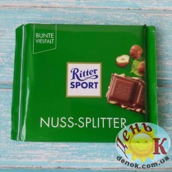 Шоколад Ritter Sport Nuss-Splitter 100г, Германия молочный с орехами