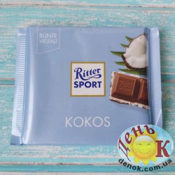 Шоколад с кокосом Ritter Sport Coconut 100г, Германия