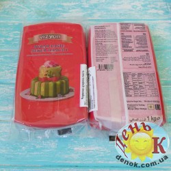 Мастика для торта Визьен красная (Vizyon), Турция