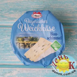 Сыр с голубой плесенью Coburger bayerischer weichkäse 150 г купить в Украине в розницу