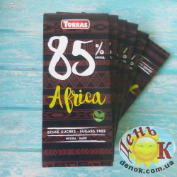 Шоколад без сахара 85% Torras Abrica Negra dark купить в Украине недорого