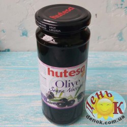 Оливки без косточки черные Hutesa купить в Киеве недорого