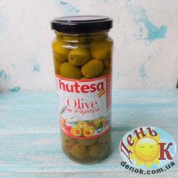 Оливки с паприкой Hutesa Испания