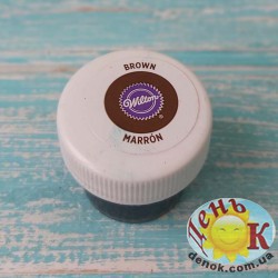 Гелевый краситель коричневый Wilton купить в Киеве недорого