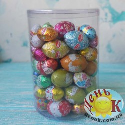 Итальянские шоколадные яйца в баночке купить в Киеве недорого