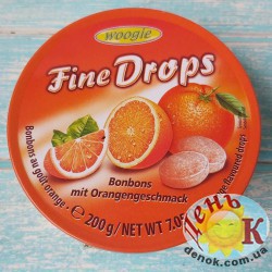 Леденцы с апельсиновым вкусом Fine Drops купить в Киеве недорого