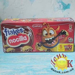 Печенье Nocilla flakes Cuetara купить в Украине недорого