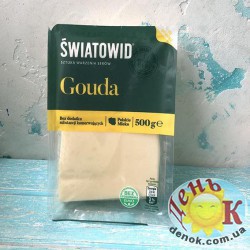 Сыр Гауда Gouda SWIATOWID нарезка 500 грамм, Польша купить в Украине недорого