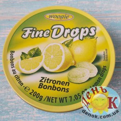 Леденцы с лимоном Fine Drops купить в Киеве недорого